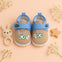Brown Baby Soft Bottom Walking Sneakers Toddler Rubber Sole Cartoon Character First Walkers Infant Shoes SH7167G